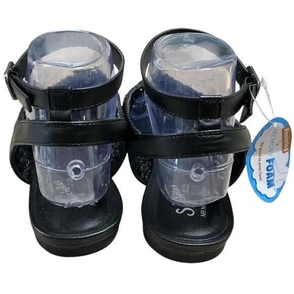 Seychelles Woven Ankle Strap Slingbacks Womens 8.5 Black Pascal Vegan Padded NEW - Picture 6 of 9